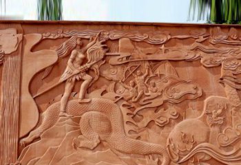 广州中国远古文化浮雕