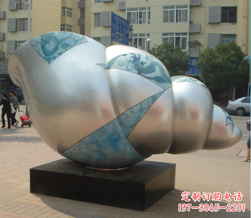 广州海螺雕塑不锈钢