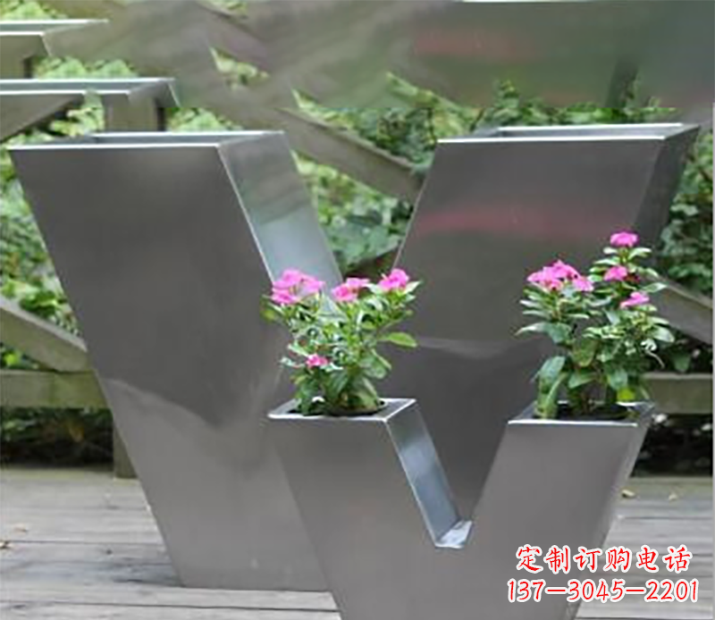 广州花盆不锈钢雕塑