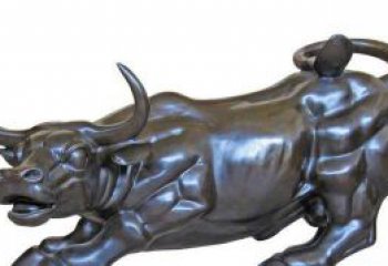 广州铸铜牛雕塑
