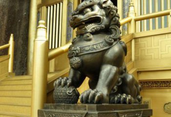 广州铸铜狮子北京狮铜雕