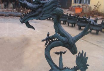 广州铸铜龙铜雕